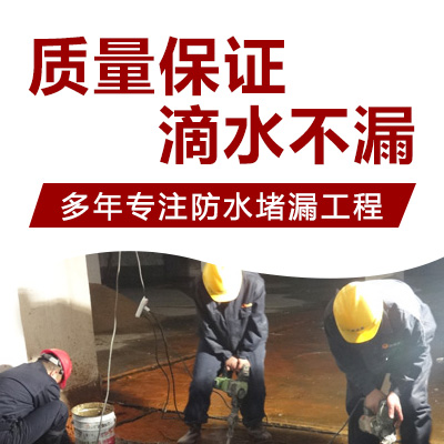 黄潭镇防水堵漏工程