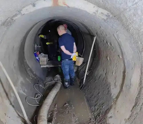 黄潭镇地铁堵漏